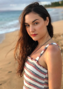 Sasha Grey beach